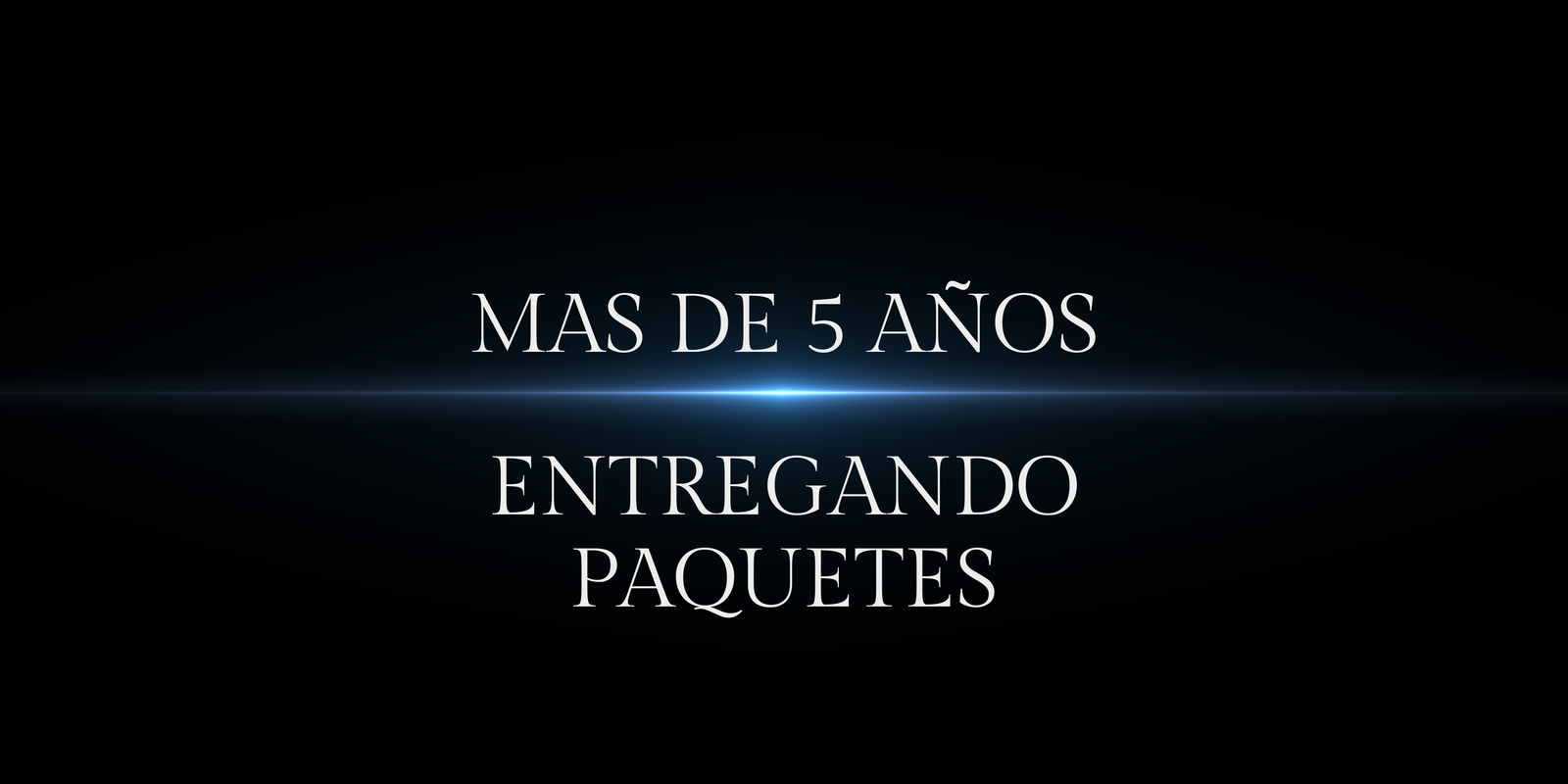 Entregando paquetes